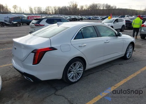 2021 Cadillac Ct4 Premium Luxury из США, поврежденный, VIN 1G6DF5RK7M0106892